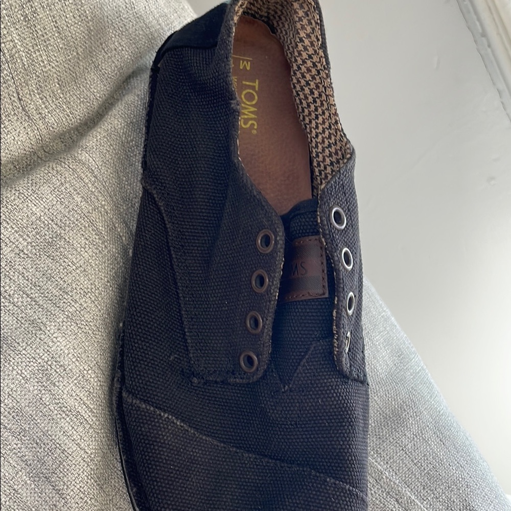 TOMS Charcoal Canvas Casual Shoes